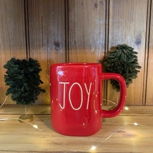 NEW Rae Dunn JOY Christmas Mug